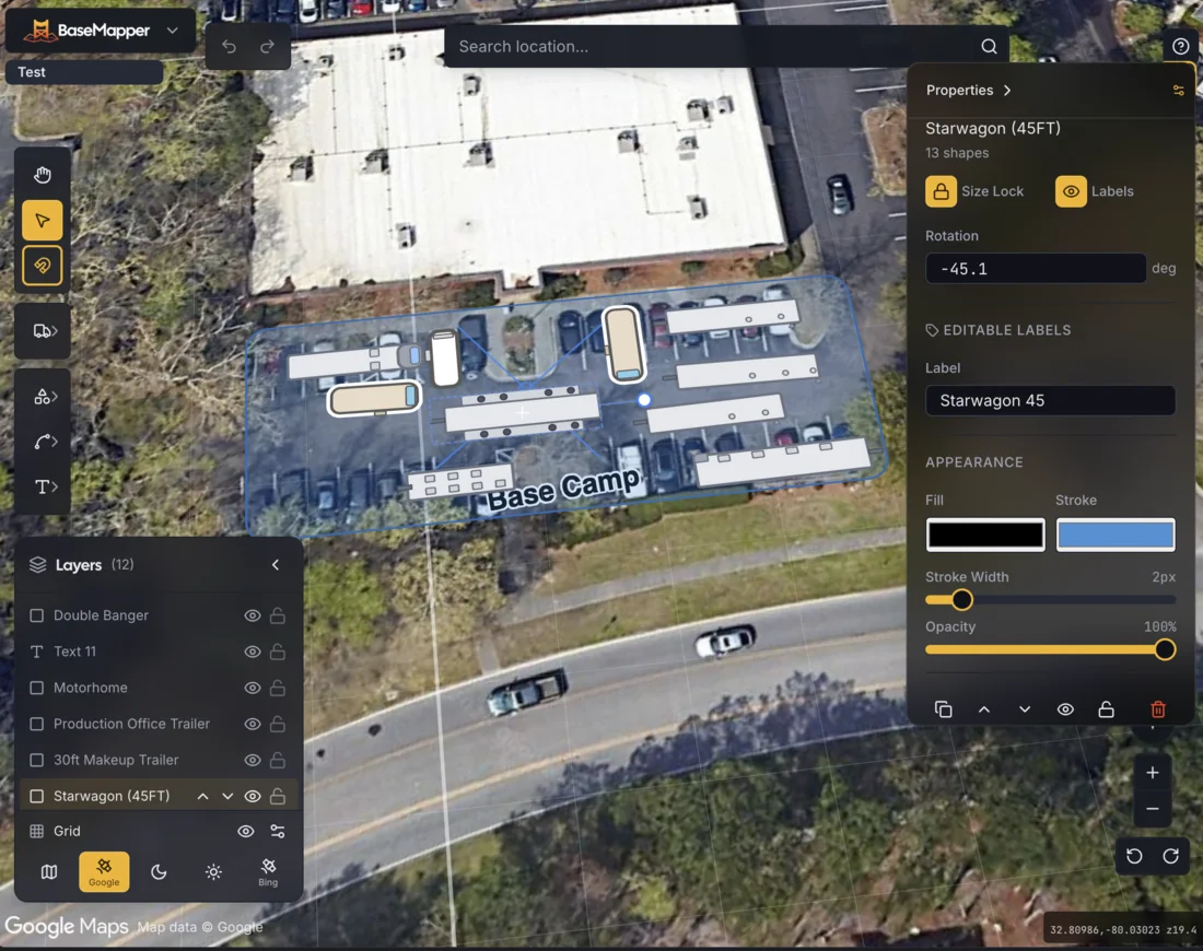 App screenshot