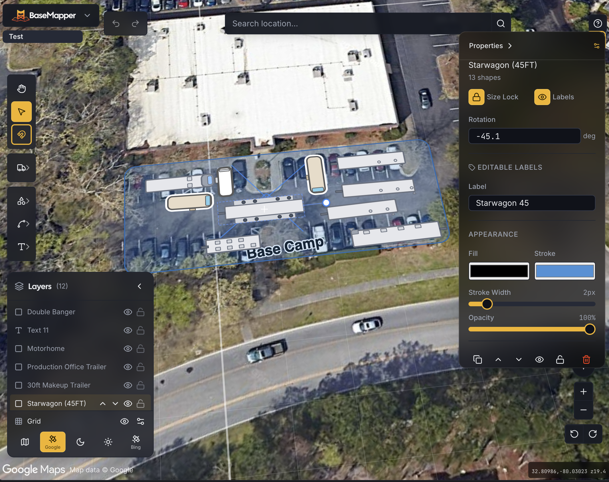App screenshot